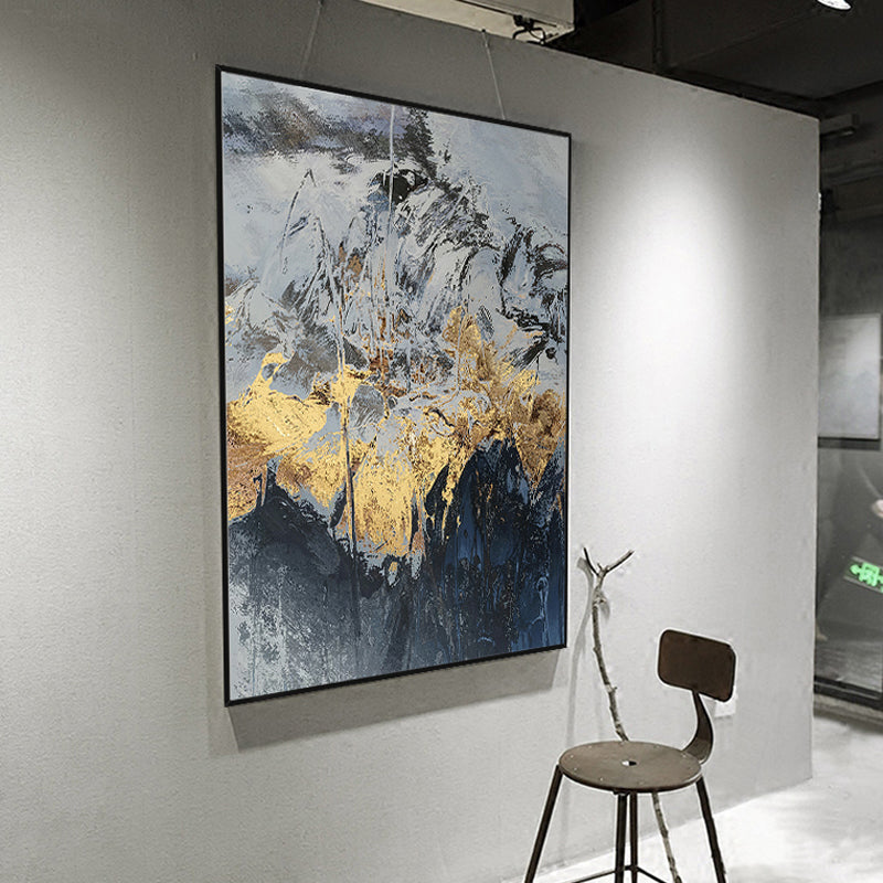 Aurum Crest-Wall-Art-Framed-Canvas-Hand-Painting-TheArtify