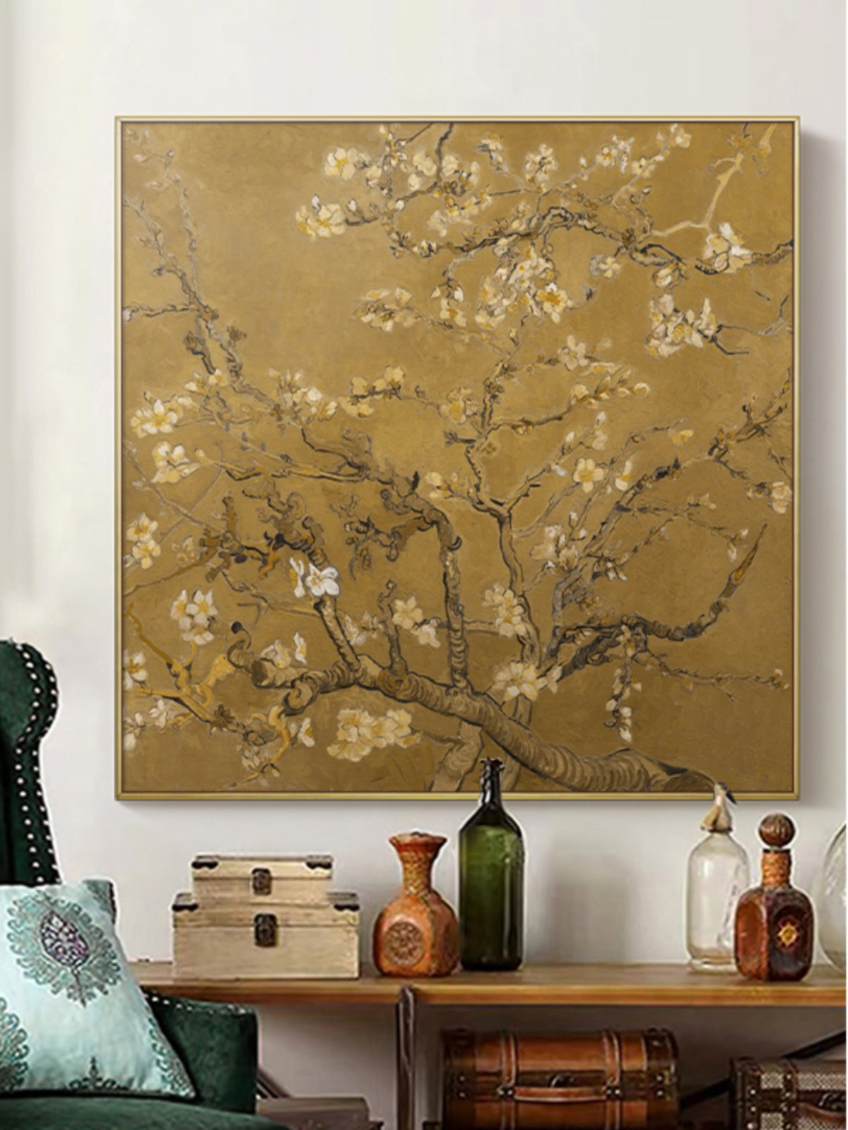 Golden Blossom Boughs