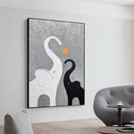 Mother and Baby Elephant