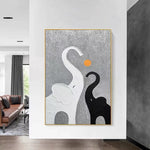 Mother and Baby Elephant