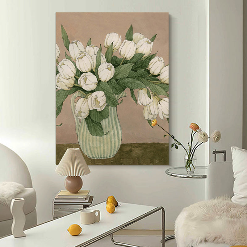 Pristine White Tulips