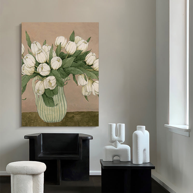 Pristine White Tulips