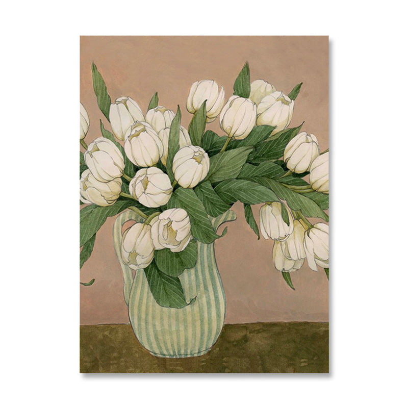 Pristine White Tulips