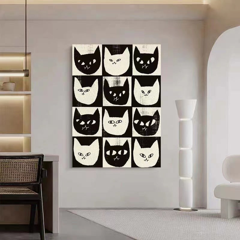 Black and White Kitties