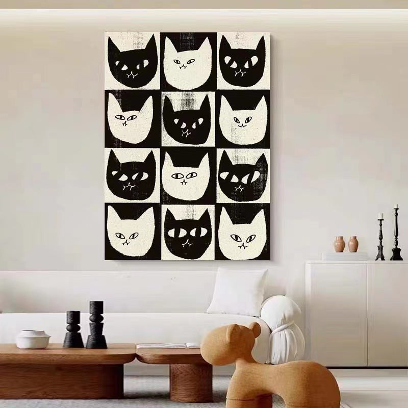 Black and White Kitties