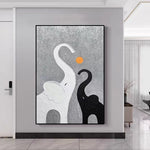 Mother and Baby Elephant